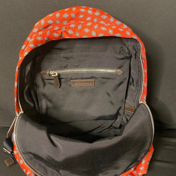 Burberry Backpack Monogram Abbeydale Tie Print - Picture 5 of 11